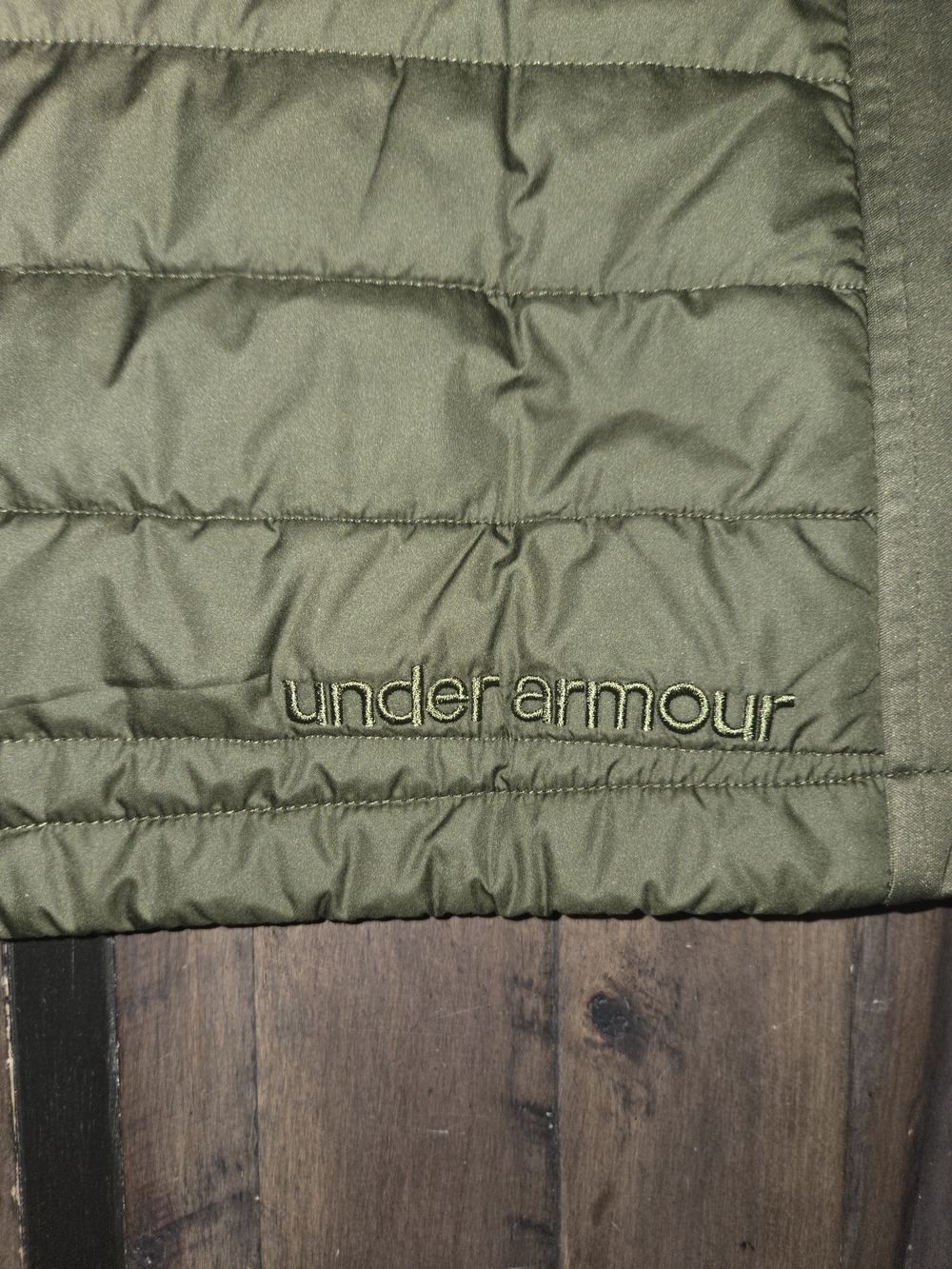Under Armour storm lightweight hooded storm jacket full zip green Large - Picture 7 of 7